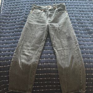 Levi’s Ribcage Straight Black Jeans